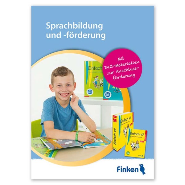 Prospekt Sprachbildung und Srpachförderung 2023/2024 | Finken-Verlag